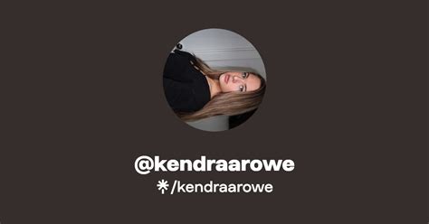 Find @kendraarowe Onlyfans